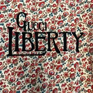 Gucci | Tops | Authentic Gucci Liberty London Sweatshirt | Poshmark